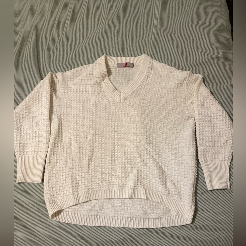 Cream sweater
